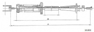 Трос CABOR 10.003
