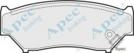 Комплект тормозных колодок APEC braking PAD1520