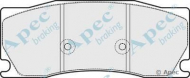 Комплект тормозных колодок APEC braking PAD1724