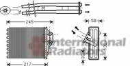Теплообменник VAN WEZEL 17006350