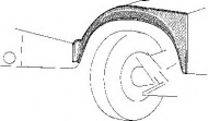 Крыло VAN WEZEL 2401.54