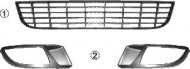 Решетка-облицовка VAN WEZEL 1629590