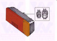 Фонарь VAN WEZEL 1650925