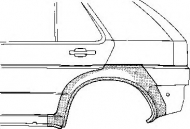 Боковина VAN WEZEL 5880147