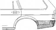 Боковина VAN WEZEL 5830133