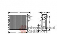 Теплообменник VAN WEZEL 43006398