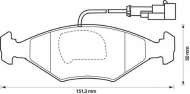 Комплект тормозных колодок BENDIX 571917B