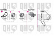 Комплект водяного насоса / зубчатого ремня QUINTON HAZELL QBPK5850
