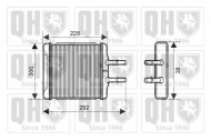 Теплообменник QUINTON HAZELL QHR2159