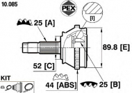 Шарнир PEX 10.085