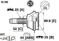Шарнир PEX 10.183