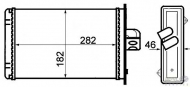 Теплообменник HELLA 8FH 351 308-101