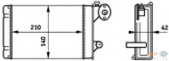 Теплообменник HELLA 8FH 351 313-341