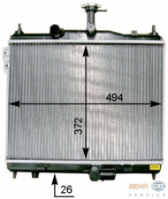 Теплообменник HELLA 8MK 376 754-511
