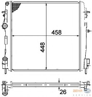 Теплообменник HELLA 8MK 376 771-791