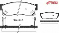 Комплект тормозных колодок METZGER 0149.02