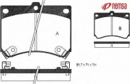 Комплект тормозных колодок METZGER 0333.02