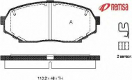Комплект тормозных колодок METZGER 0338.12