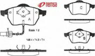Комплект тормозных колодок METZGER 0390.11