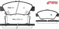 Комплект тормозных колодок METZGER 0418.02