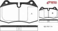 Комплект тормозных колодок METZGER 0441.00