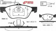 Комплект тормозных колодок METZGER 0589.02
