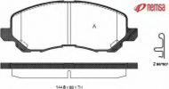 Комплект тормозных колодок METZGER 0804.12