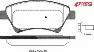Комплект тормозных колодок METZGER 0976.00