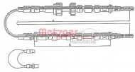 Трос METZGER 10.5352