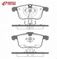 Комплект тормозных колодок METZGER 1053.00