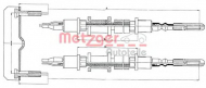 Трос METZGER 11.5821