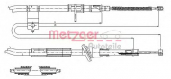 Трос METZGER 17.2518