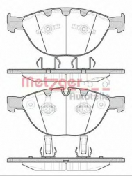 Комплект тормозных колодок METZGER 0958.10