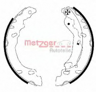 Комлект тормозных накладок METZGER MG 828
