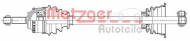 Вал METZGER 7210025