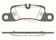 Комплект тормозных колодок METZGER 1379.00