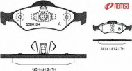 Комплект тормозных колодок METZGER 0765.00