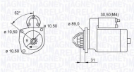 Стартер MAGNETI MARELLI 063523623050