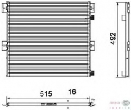 Конденсатор BEHR HELLA SERVICE 8FC 351 029-351