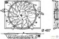 Вентилятор BEHR HELLA SERVICE 8EW 351 034-271