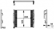 Конденсатор BEHR HELLA SERVICE 8FC 351 035-731