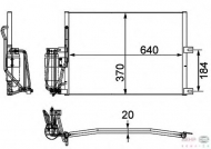 Конденсатор BEHR HELLA SERVICE 8FC 351 036-031