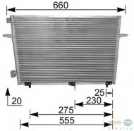 Конденсатор BEHR HELLA SERVICE 8FC 351 036-251