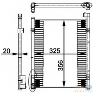 Конденсатор BEHR HELLA SERVICE 8FC 351 037-021