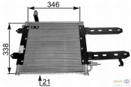 Конденсатор BEHR HELLA SERVICE 8FC 351 037-421