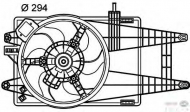 Вентилятор BEHR HELLA SERVICE 8EW 351 039-661