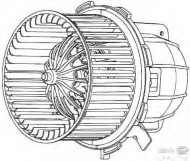 вентилятор BEHR HELLA SERVICE 8EW 351 040-251