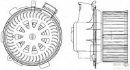 вентилятор BEHR HELLA SERVICE 8EW 351 041-521
