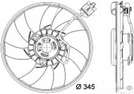 Вентилятор BEHR HELLA SERVICE 8EW 351 041-791