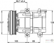 Компрессор BEHR HELLA SERVICE 8FK 351 113-211